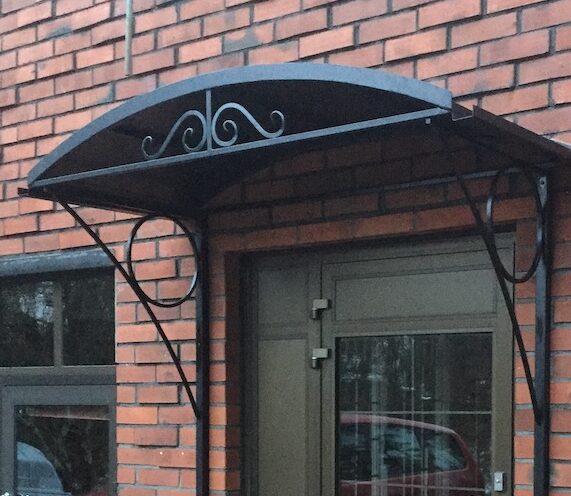 Kaareva katos 1700x1000mm